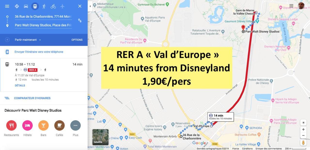 Studio Disneyland Paris Монтеврен Экстерьер фото